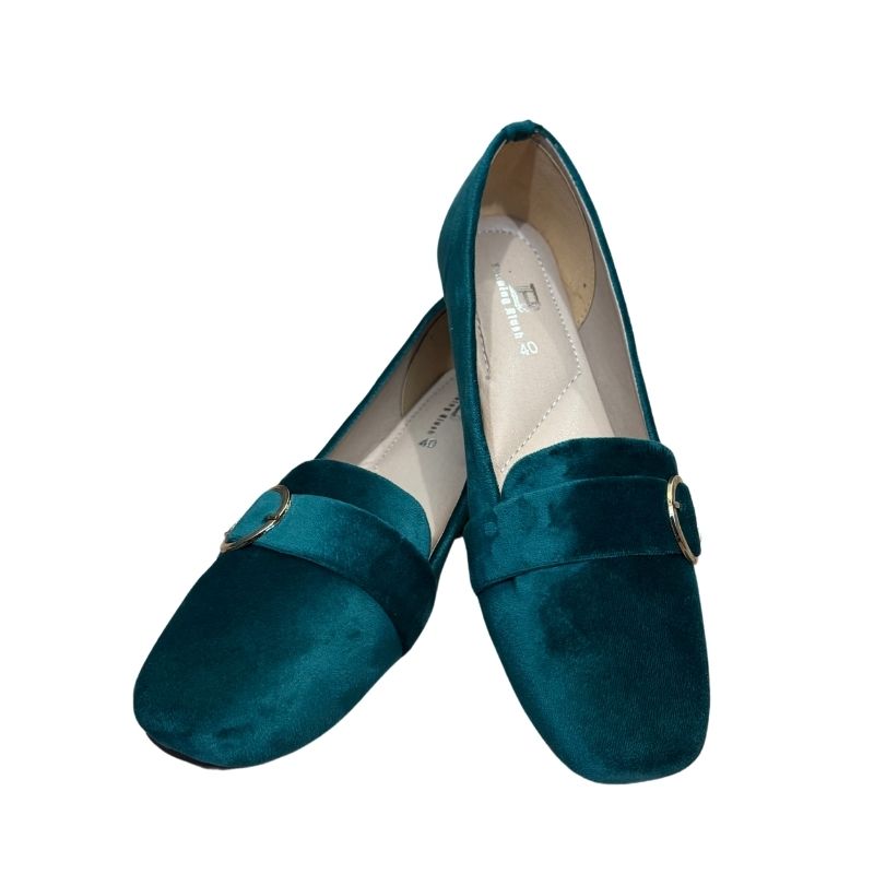 Emerald Green Loafers