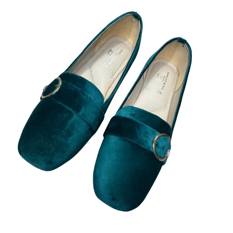 Emerald Green Loafers