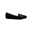 Black Velvet Loafers